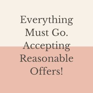 Everything must go!!!